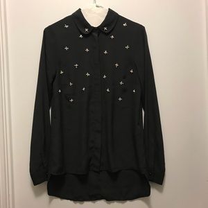 Vero Moda beaded blouse